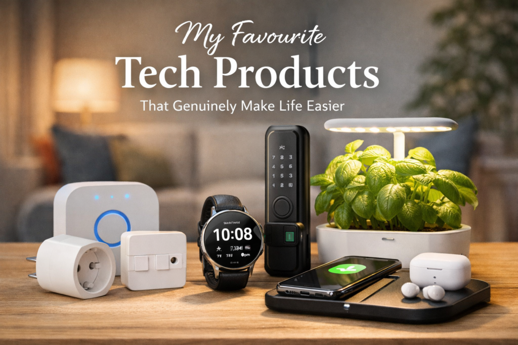 My Favourite Tech Products That Genuinely Make Life Easier
